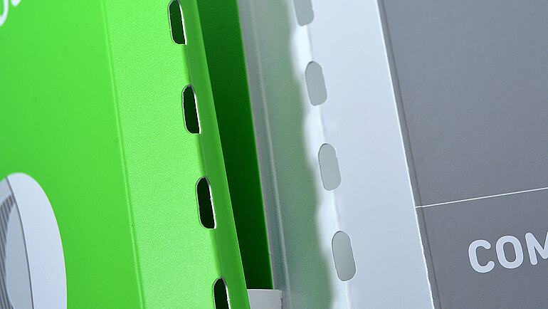 Opakowanie składane z zamknięciem