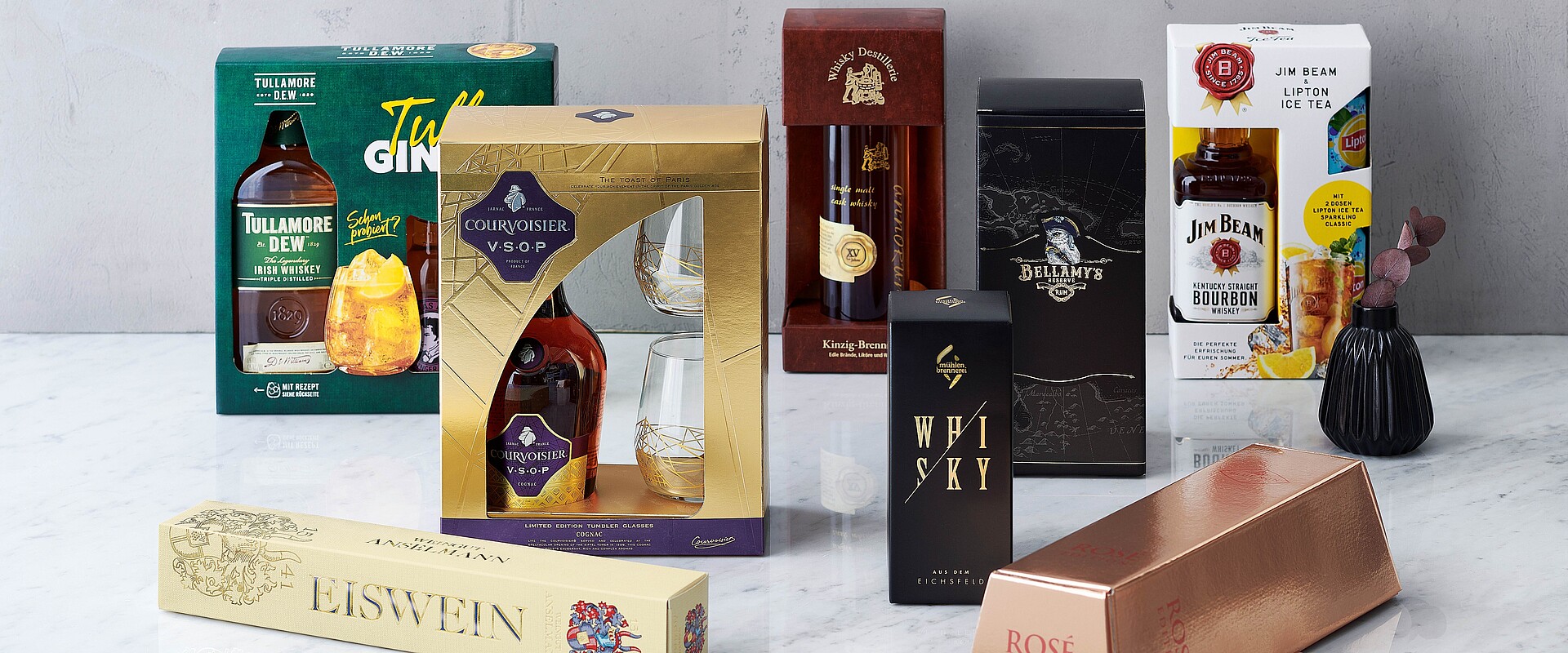 Indywidualne opakowania prezentowe do różnych napojów