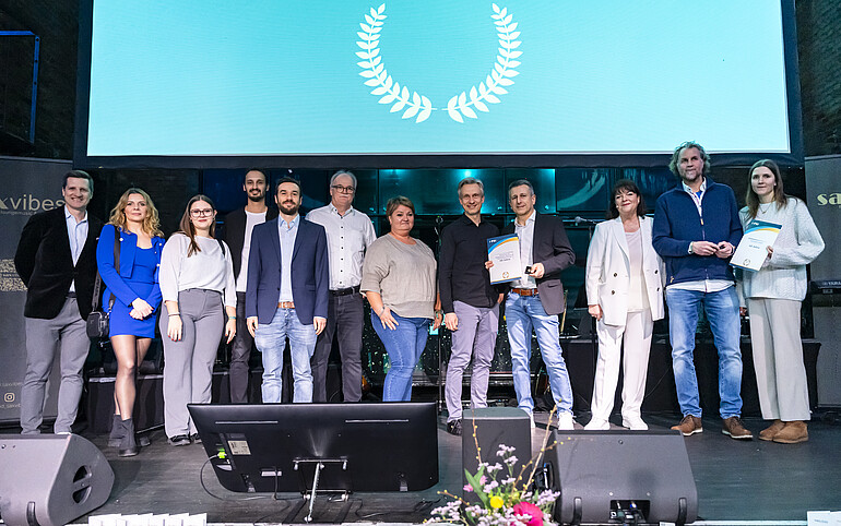 Karl Knauer zostaje uhonorowany za 40 lat członkostwa w PSI