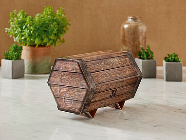 W innowacyjnej koncepcji „Worek w beczułce” firma Karl Knauer prezentuje nowy atrakcyjny wariant popularnego „Worka w pudełku”. 