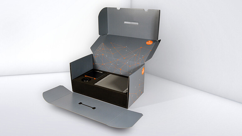 Opakowanie otwarte, częściowo wypełnione