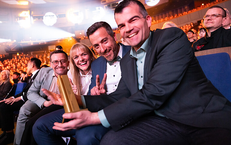 Zespół Karl Knauer jest zachwycony, że został uhonorowany złotą nagrodą iF Design Award.