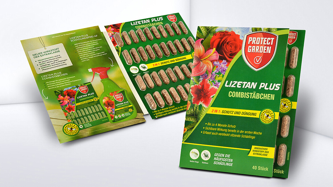 Blister zamykany na pałeczki nawozowe