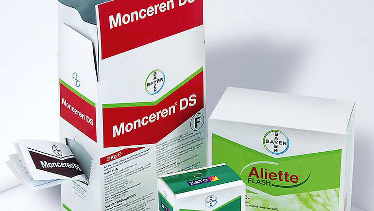 Kartoniki w różnych rozmiarach z ulotką