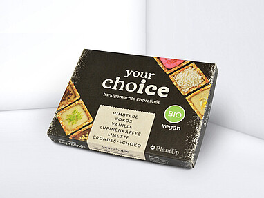 Vegane Eispralinen von PlantUp